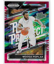 2024 Prizm Draft WOOGA POPLAR rookie Red Ice rc Rated Prospect parallel picks 20