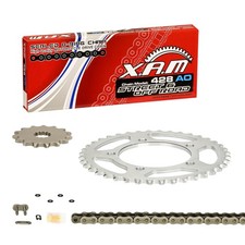 Kettensatz Suzuki DR 125 SE, 95-00 (SF44A) XAM extra verstärkt CLIPSCHLOSS