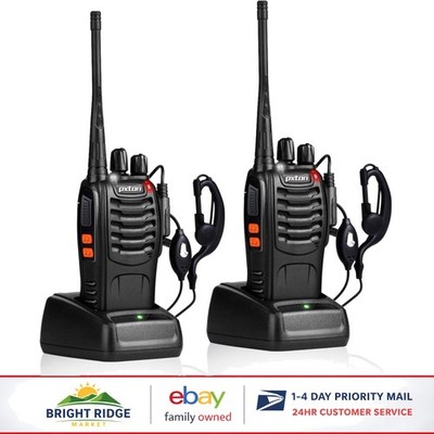 Long Distance Walkie Talkies with 96 Hours Battery Life and Belt Clip Accessory