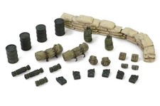 841031B Forces of Valor 1/32 Model US Army WWII Diorama Set