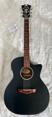 D'Angelico Premier Gramercy CS Cutaway Orchestra A/E Guitar Matte Black