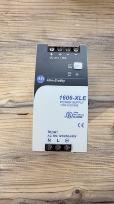 Allen-Bradley 1606-XLE240E Industrial Power Supply 24V DC 10A DIN Rail