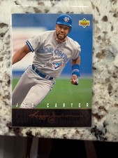 1993 UPPER DECK MLB REGGIE JACKSON CLUTCH CARD TORONTO BLUE JAYS JOE CARTER #R5