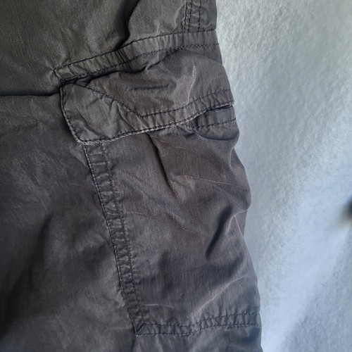 mens paradise collection dark deep gray black cargo shorts size 40 - Picture 4 of 6