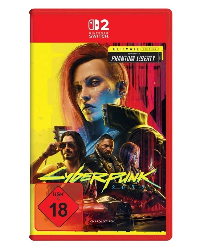 Cyberpunk 2077 [Ultimate Edition] Switch 2 Spiel (NEU) OVP