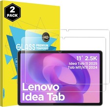2 Pack Screen Protector for Lenovo Idea Tab 11" 2025/Tab M11, 9H Hardness