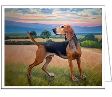 Segugio Italiano Fine Art Notecards - Set of Six