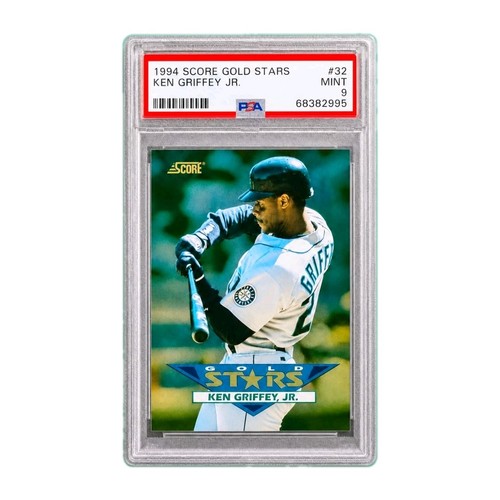 1994 SCORE GOLD STARS KEN GRIFFEY JR PSA 9 MINT PR 6500 LOW POP #32