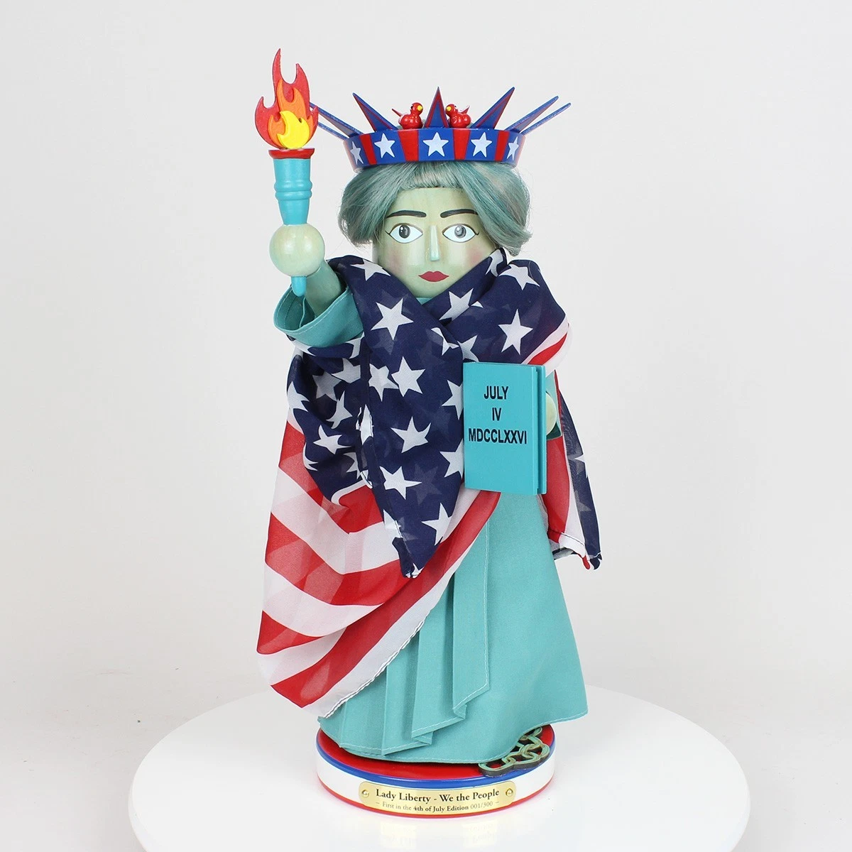 New in Box - Steinbach Lady Liberty - We the People - Ltd Ed. German Nutcracker
Opens in a new windo