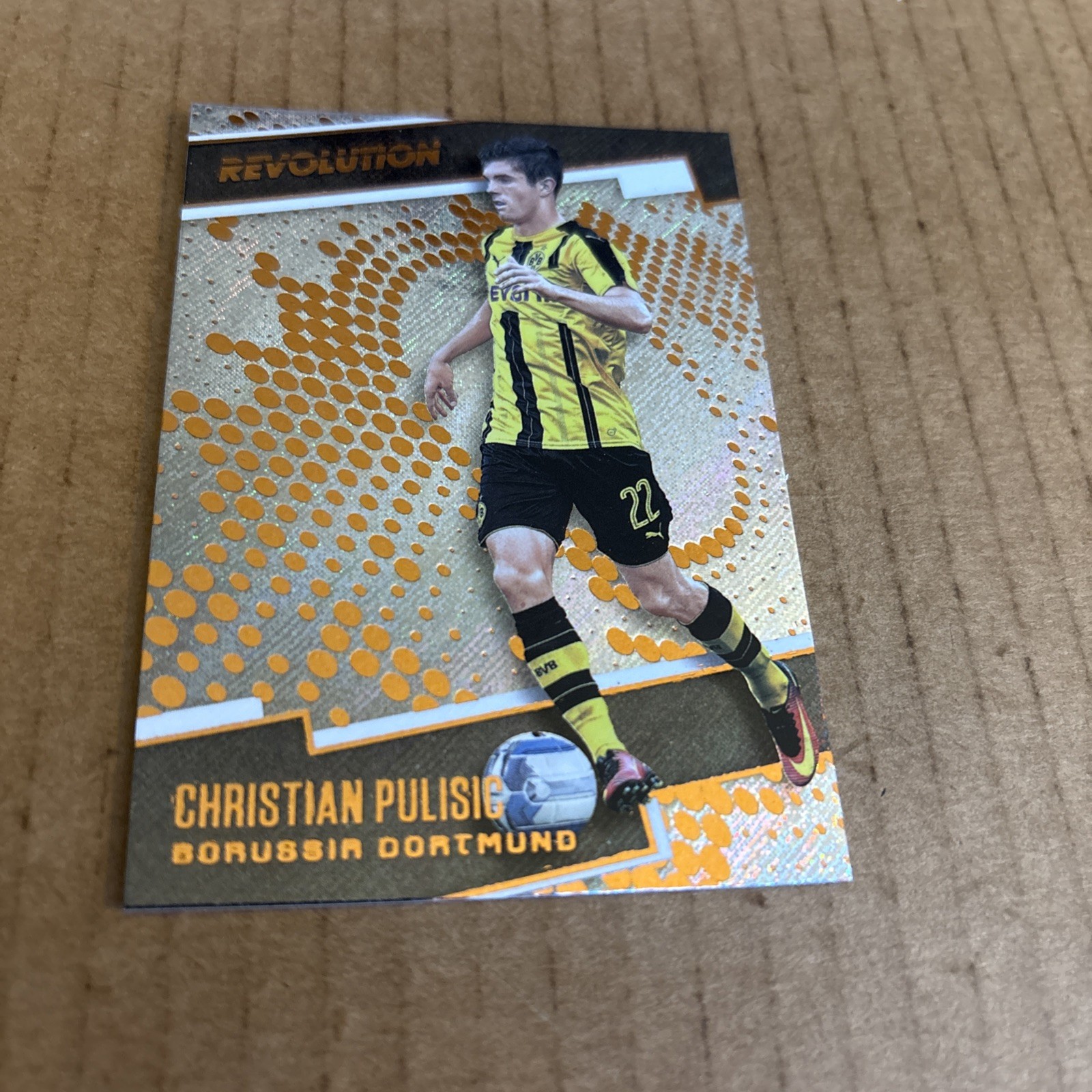 2017 Panini Revolution CHRISTIAN PULISIC #31 BVB Dortmund Soccer Card (f3)
