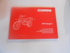 MOTO MORINI 350 KANGURO CATALOGO RICAMBI PARTS CATALOG