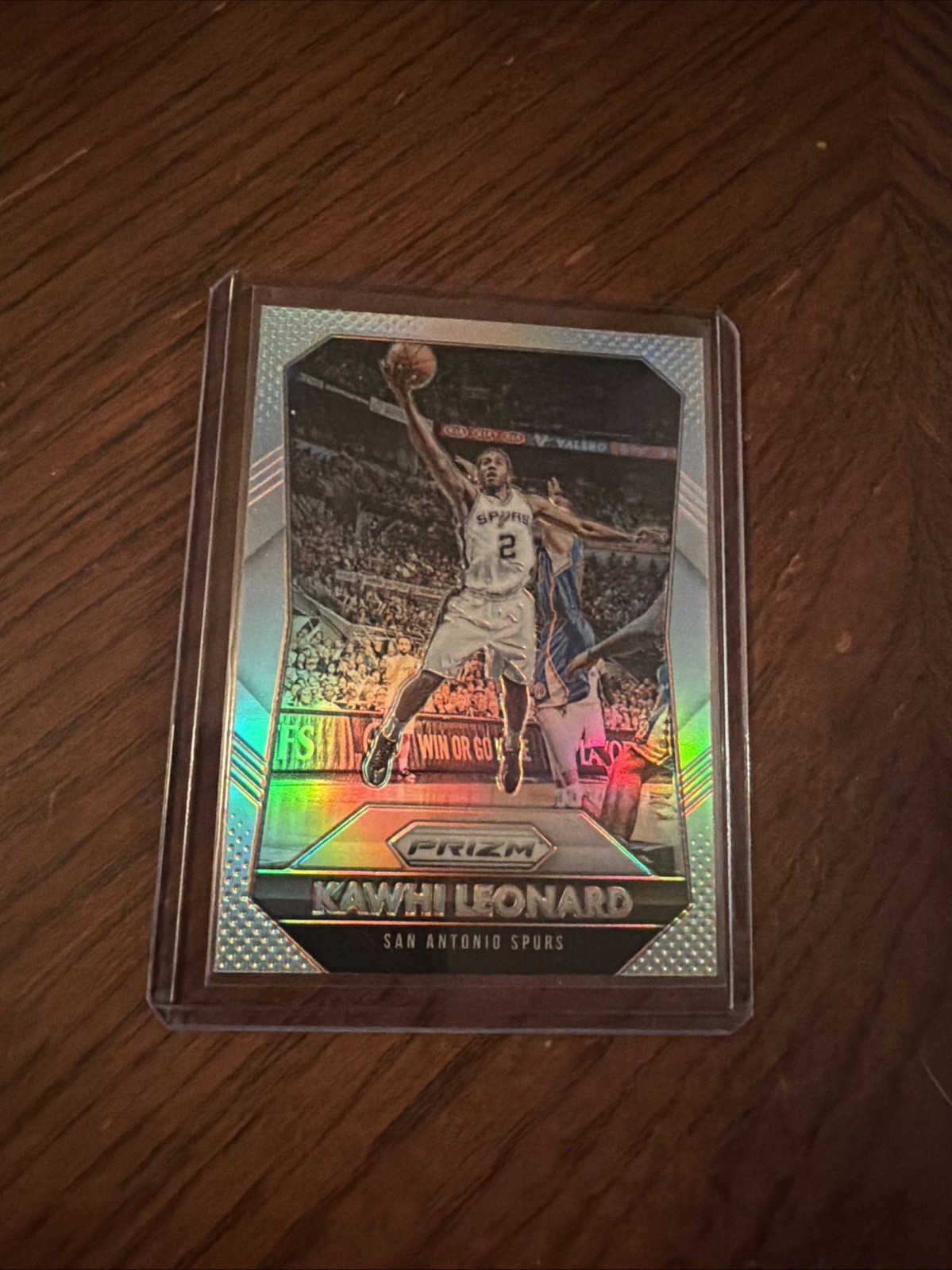 2015/16 Panini Prizm Kawhi Leonard #81 Silver San Antonio Spurs Basketball