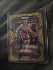 2022-23 Panini Prizm #49 Drew Eubanks Prizms Gold Sparkle Prizm /24 Blazers