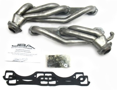 JBA 1.5'' Primary Raw 409SS Cat4Ward Header For 96-00 GM Truck 5.0/5.7L w/o A.I.R