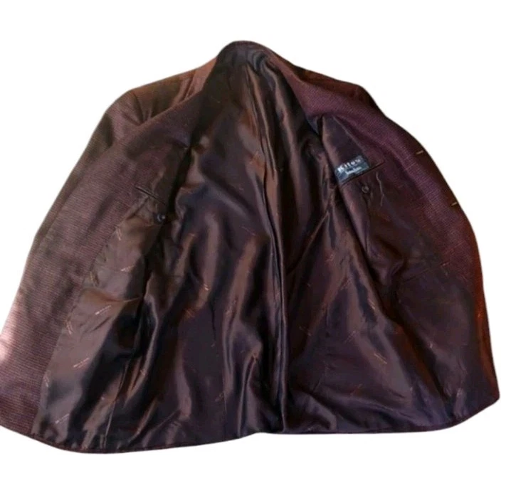 Kiton Cashmere Men's Sports Jacket, It50/US 40, Brown Multi. - Image 2 of 4