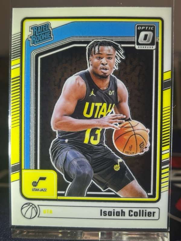 2024-25 Donruss Optic #295 Isaiah Collier Near Mint