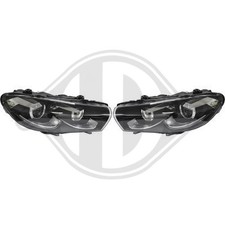 DIEDERICHS LED Hauptscheinwerfersatz für VW Scirocco 137 138 1.4 TSI Bj.08-17