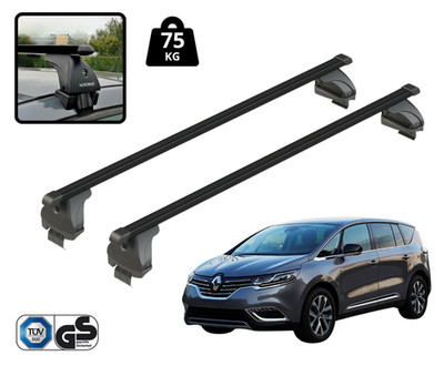 Dachträger für Renault Espace 5 2015-2020 Dachträger Robust 75 kg