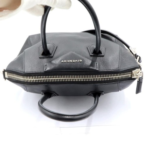 Givenchy Antigona 2WAY Shoulder Handbag Black Authentic Used - Picture 12 of 16