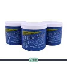 Blue Magic Conditioner Hair Dress 12 oz 3 Pack Original Anti-Breakage Formula