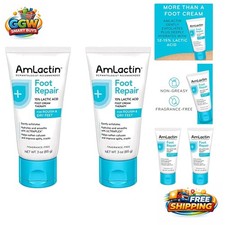 Fragrance-Free Foot Repair Cream 3 oz 2-Pack - Deeply Hydrates Exfoliates