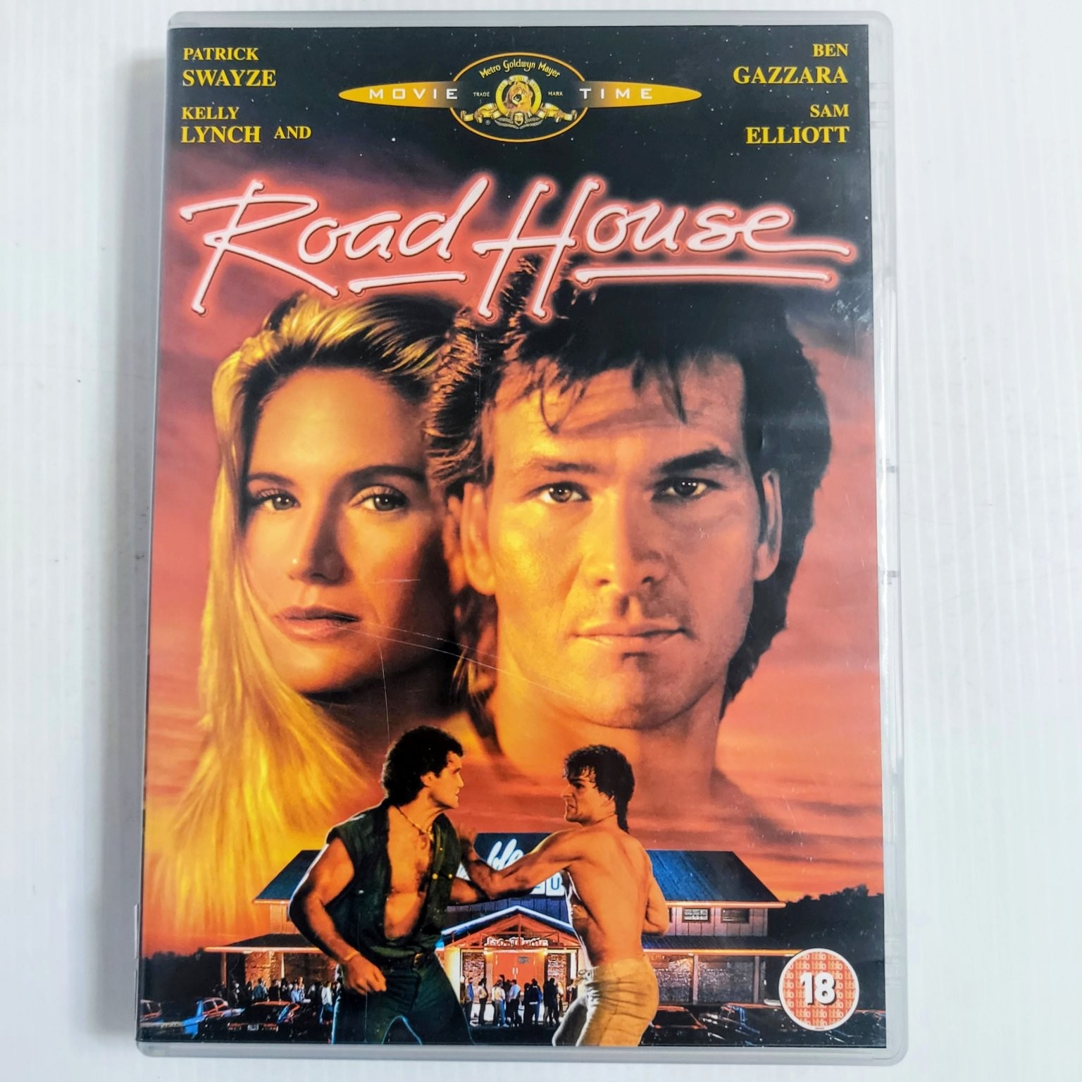 Road House DVD 1989 Patrick Swayze Kelly Lynch MGM Movie Time Original Trailer