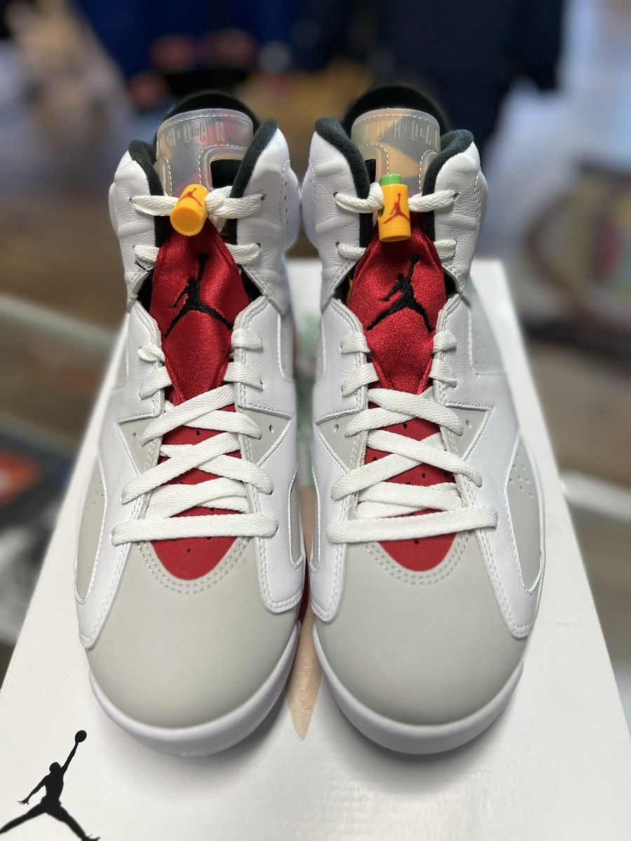 CT8529-062 Nike Air Jordan 6 Retro Hare Silver True Red Neutral