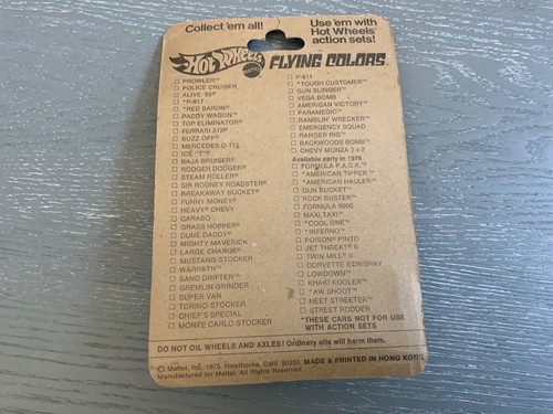 VINTAGE 1975 REDLINE Hot Wheels NEET STREETER 9244 SEALED blister pack MINT - Picture 7 of 7