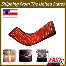 Red Light LED Therapy Pad Infrared Full Body Mat Device Back Muscle Pain Relief