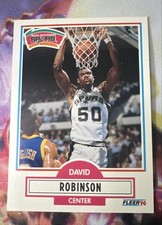 1990-91 Fleer - David Robinson #172
