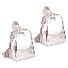 2 Pcs Doll Carrier Backpack Mini for Dolls Accessories Carry Bag
