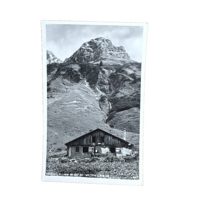 Postkarte AK Oberstdorf Käser Alm Ungelaufen Ansichtskarte