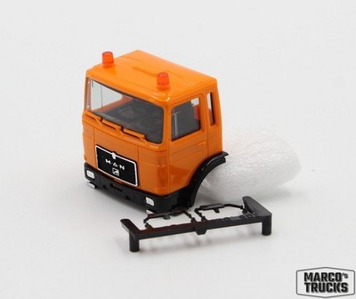 Herpa MAN F8 Kabine kurz orangekommunal aus 309547 /HN293-1