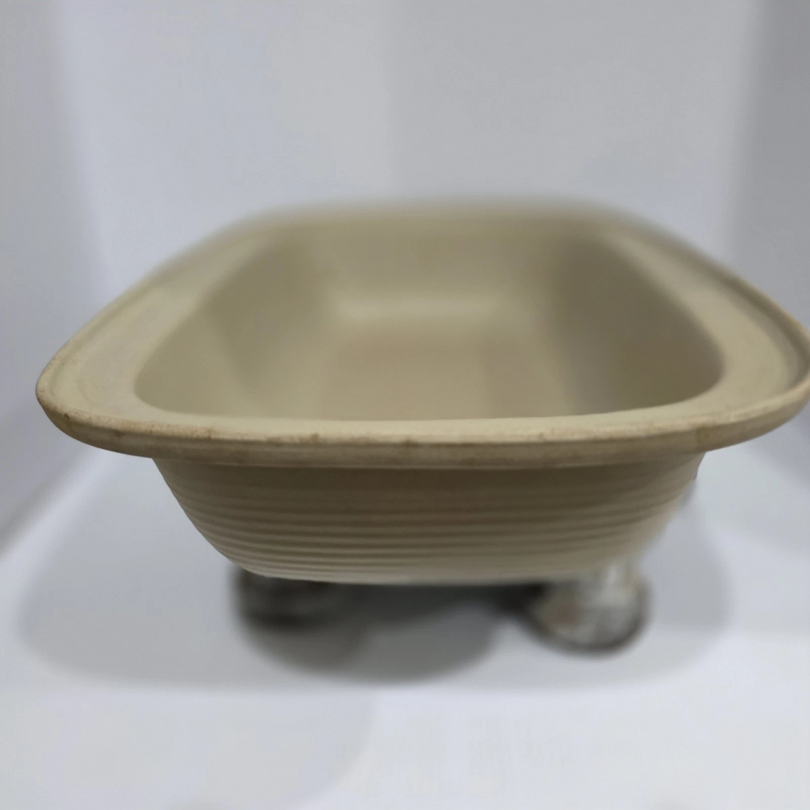 Pampered Chef 17x11 LARGE Roast Ing Pan Family Heritage Stonewear Collection