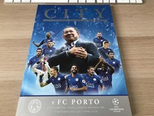Leicester City v FC Porto 27th Sept 2016 UEFA CHAMPIONS League A4  size