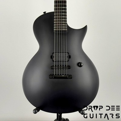 ESP LTD EC Black Metal Electric Guitar - Black Satin