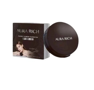 Aura Rich Honey Golden Powder SPF 35 PA+++ Light coverage oil control 15g