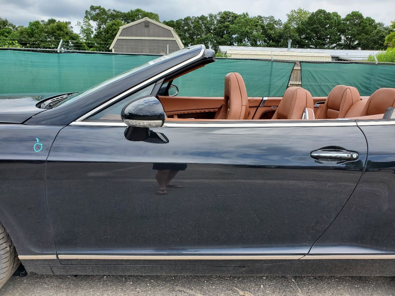 2007 Bentley Continental GT OEM Convertible Front Right Saddle Brown