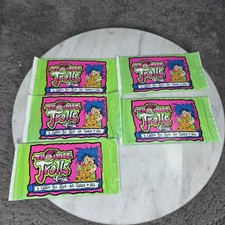 Vintage 1992 Classic Trouble Trolls Trading Cards Lot 5 Sealed Packs Non-Sport