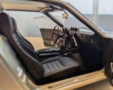 Kyosho Datsun 240Z 1/18 Scale Model Silver Display Piece Genuine Rare