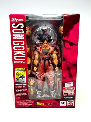 SH Figuarts Son Goku Kaiohken Version SDCC 2017 Exclusive Dragon Ball Z - New