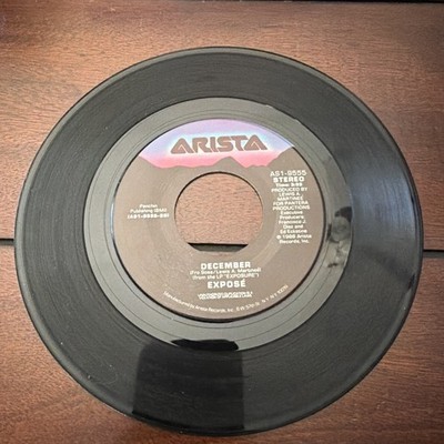 45 RPM Record Expose Come Go With Me/December (box16)