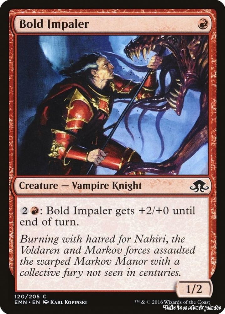 Magic Bold Impaler 120 NM Eldritch Moon EMN