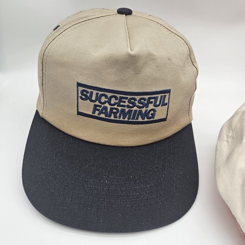 VTG Successful Farming Hat Cap LOT OF 3 Snap Back Embroid Patch Trucker Mens 90s - Picture 2 of 24