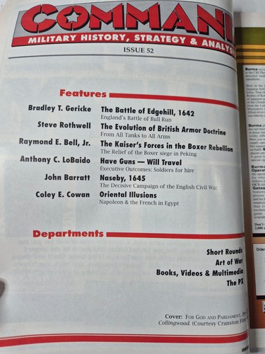 Command magazine, various issues, XTR Corp, GC, magazine only - Picture 19 of 23