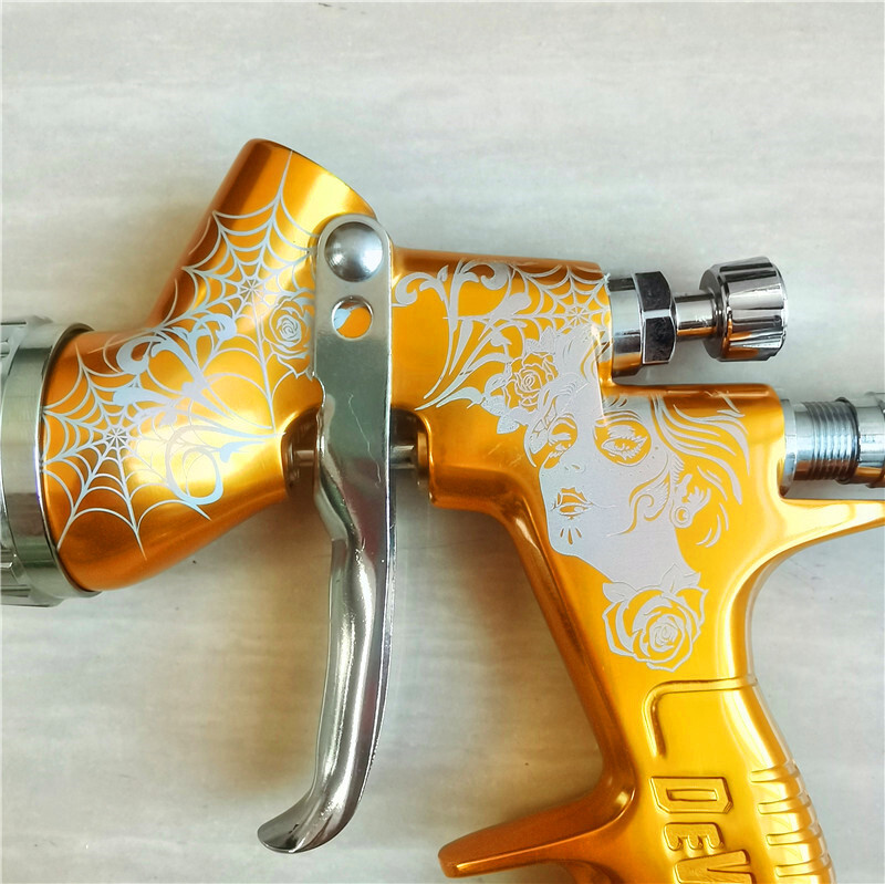 HVLP Pro Painting Gun TE20 1.3mm Paint Gun Water Based Air Spray Gun