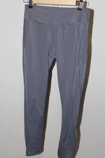 Victoria Sport Womens M Medium Grey Yoga Pants Victorias Secret Zipper Bottoms