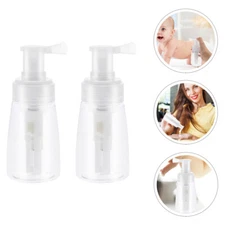 2pcs Refillable Powder Spray Container Barbershop Powder Spray Bottle