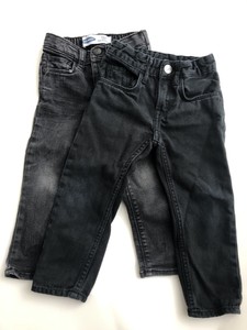 2t karate 24mths skinny toddler jeans navy gray boy lot
