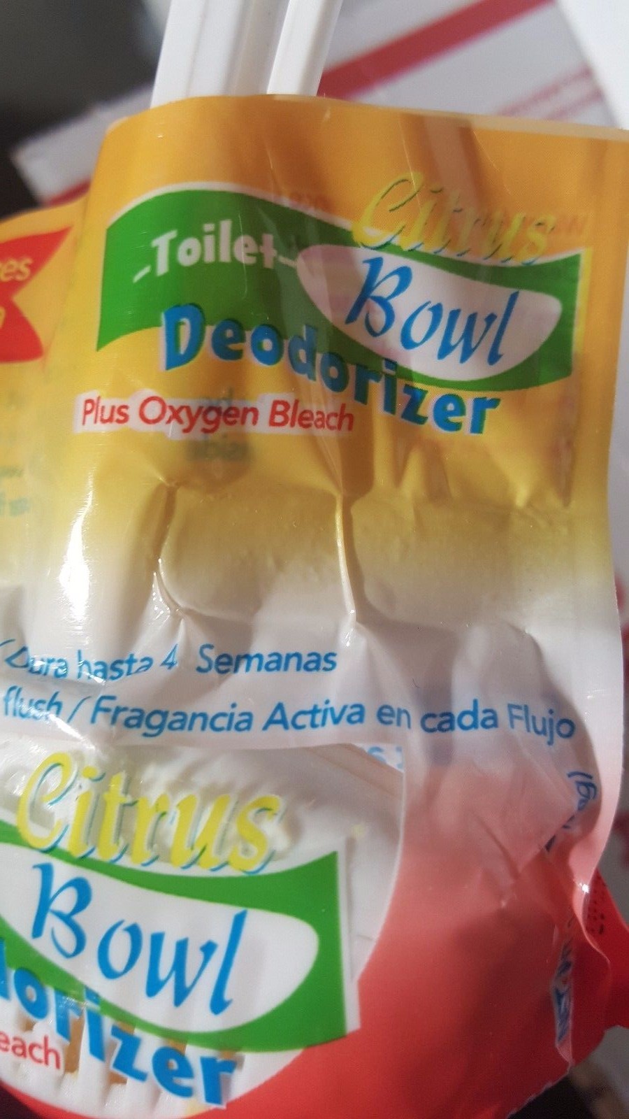 NEW Citrus Toilet Bowl Deodorizer plus Oxygen Bleach lot of 6 eBay